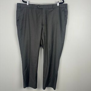 Santorelli Roma Loro Piana Grey Wool Dress Pants Mens 44 Made in Italy 1900 L